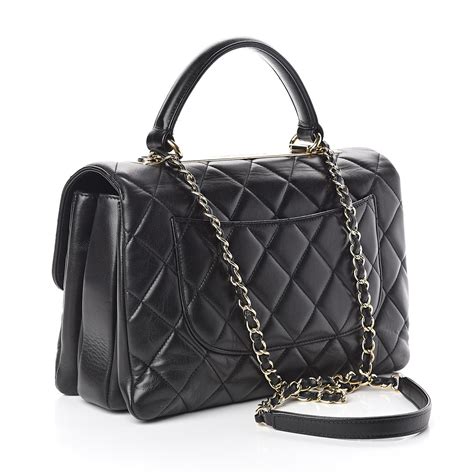 chanel quilted lambskin tote|Chanel double flap bag lambskin.